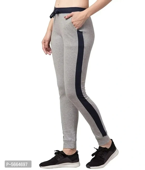 Women's Slim fit Cotton Track Pant, Sports Lower, Joggers for Lounge Wear and Daily Use for Women