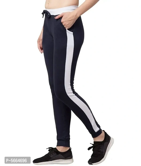 Women's Slim fit Cotton Track Pant, Sports Lower, Joggers for Lounge Wear and Daily Use for Women