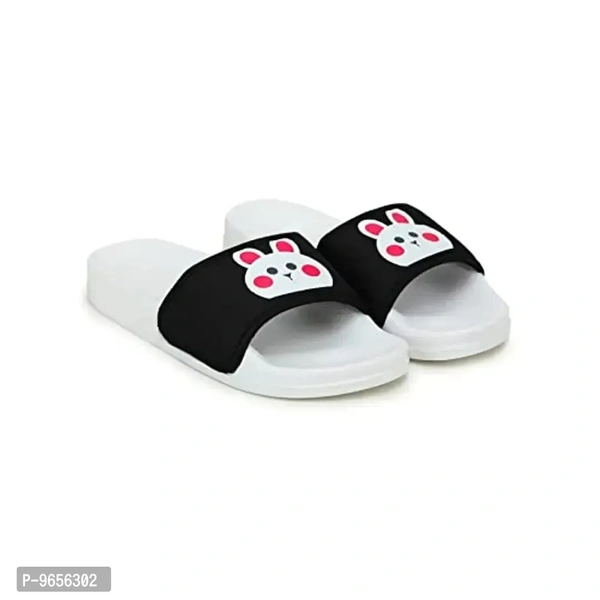 FOOTOX BE YOUR LABEL Women's Flipflop & Slipper FWF-02 (White, numeric_6)