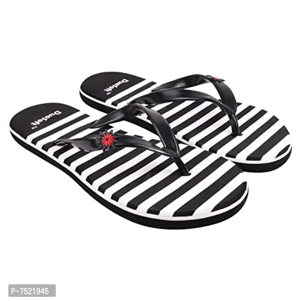 Duosoft Stylish Comfort Super Soft, Casual Durable Anti-Skid, Light Weight Fabrication Flip Flop Slippers For Women'S Girls, Material: Eva, (DS-005) Size: 4 to 8.