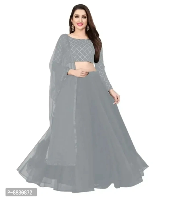 Stylish Women Satin Lehenga Cholis with Dupatta