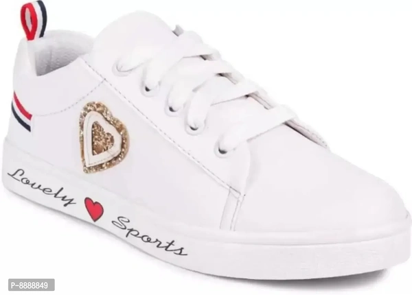 Classic Synthetic Sneakers for Women