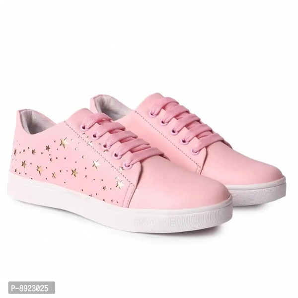 Fancy Synthetic Sneakers for Women