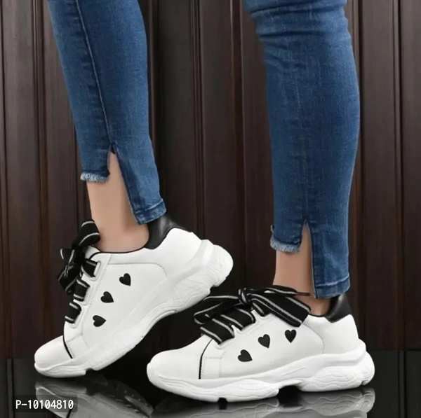 Women Synthetic Leather Casual Shoes