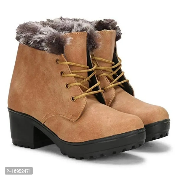 Rodricks Latest Collection, Comfortable & Stylish Synthetic Leather Ankle Length Long Boots for Women's and Girl's Sky Blue