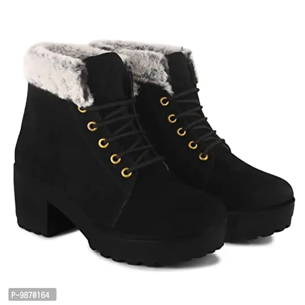 Flynce Women's Girl's Casual and Stylish Ankle Long Boot P_F3