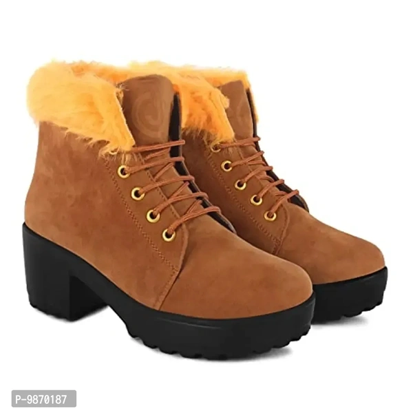 Flynce Women's Girl's Casual and Stylish Ankle Long Boot P_F3