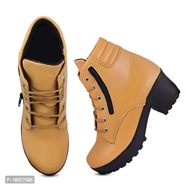 Rodricks Women's Fashion Casual Boots Tan