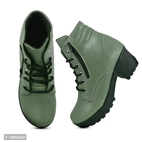Rodricks Women's Fashion Casual Boots Green