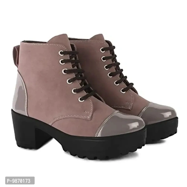 Flynce Women's Girl's Casual and Stylish Ankle Long Boot P_M1