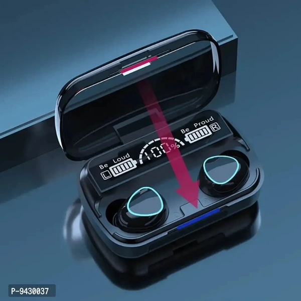 M10 Wireless Earbuds Touch Sensor And LED Display With 3500 MAH Power  Mode Airdots Features:  Sports & Fitness Color:  Black Type:  Headphones Design Type:  In-ear Connectivity Technology:  Blluethooth Wireless Microphone:  With MicrophoneLength: 1.0 (in mm)Within 6-8 business days However, to find out an actual date of delivery, please enter your pin code.