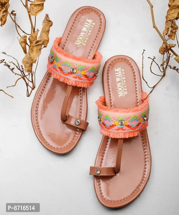 Stylish Fancy Pink Synthetic Solid Flat Ballerinas For Women