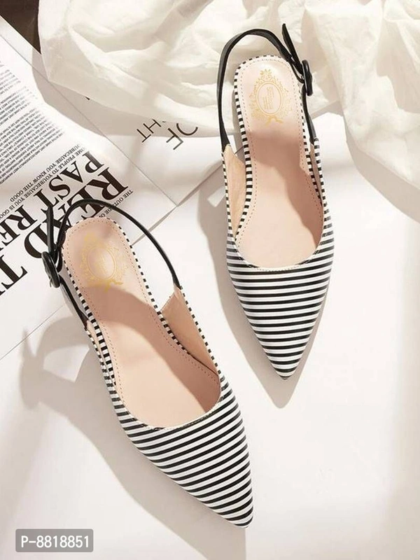 Shoetopia Stylish Fancy Synthetic Ballerinas Solid Bellies For Women And Girls