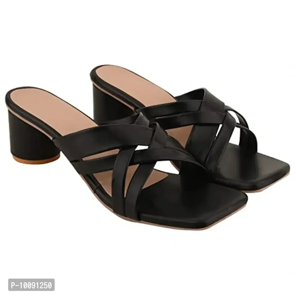 PINKTOES Block Slip On Sandal For Women And Girls