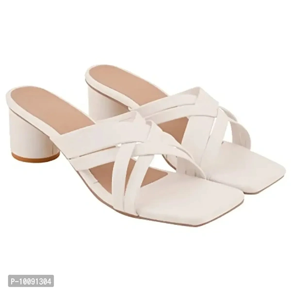 PINKTOES Block Slip On Sandal For Women And Girls