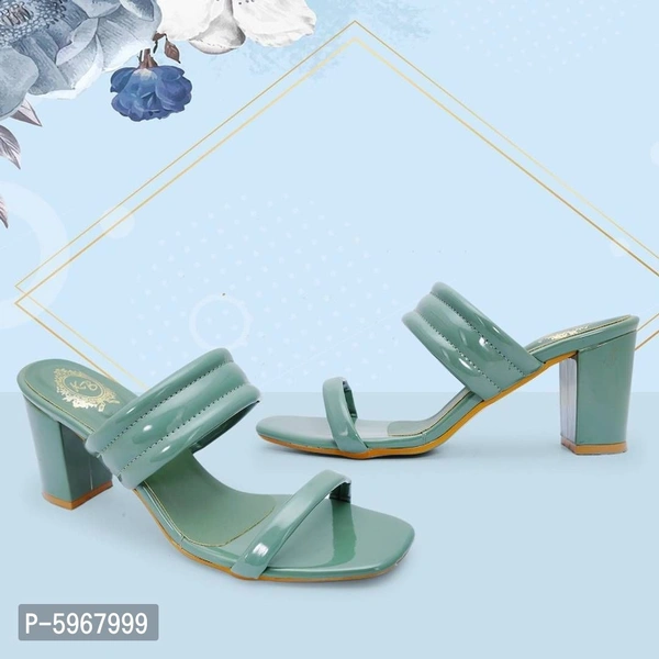 Trendy Patent Leather Heels for Women