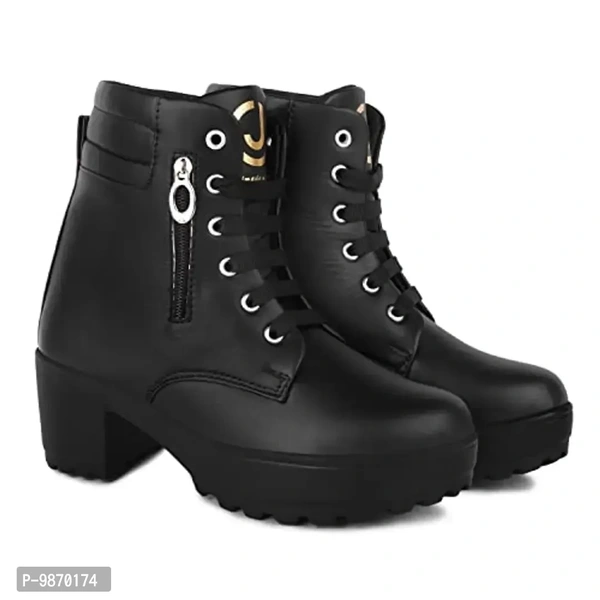 Flynce Women's Girl's Casual and Stylish Ankle Long Boot P_CH2