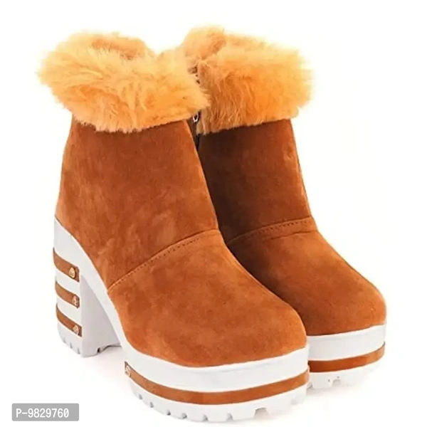 AASHEEZ Women's Latest Collections of Boots (AC-JD-005-Tan-38)