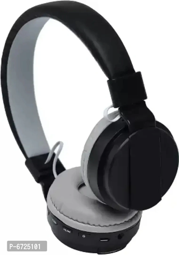 Bluetooth Headphone Over Year Headset with FM and SD Card Slot and Calling Control| for Mobiles, Smart Phones, Laptops, Android Devices