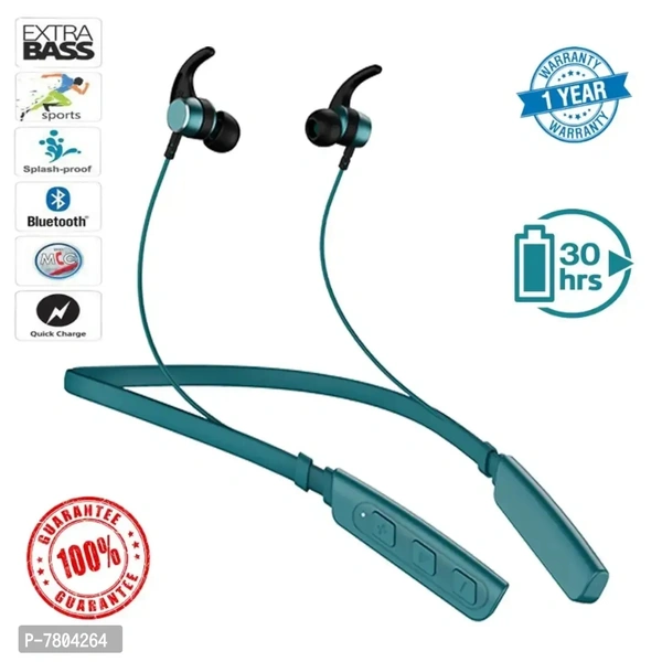 Fire 500v2 Neckband hi-bass Wireless Bluetooth headph