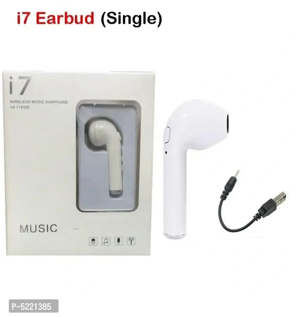 I7 Bluetooth Wirelesss Headset Single Earbuds