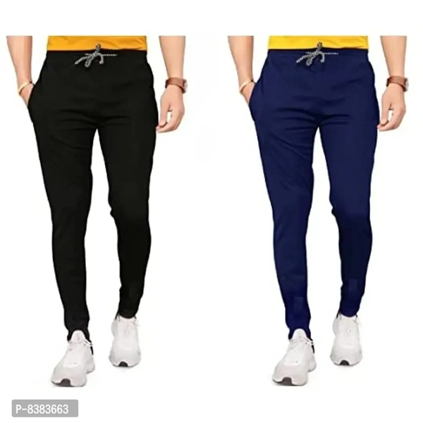 KAFF Men's Slim Fit Polyester Blend Track Pant