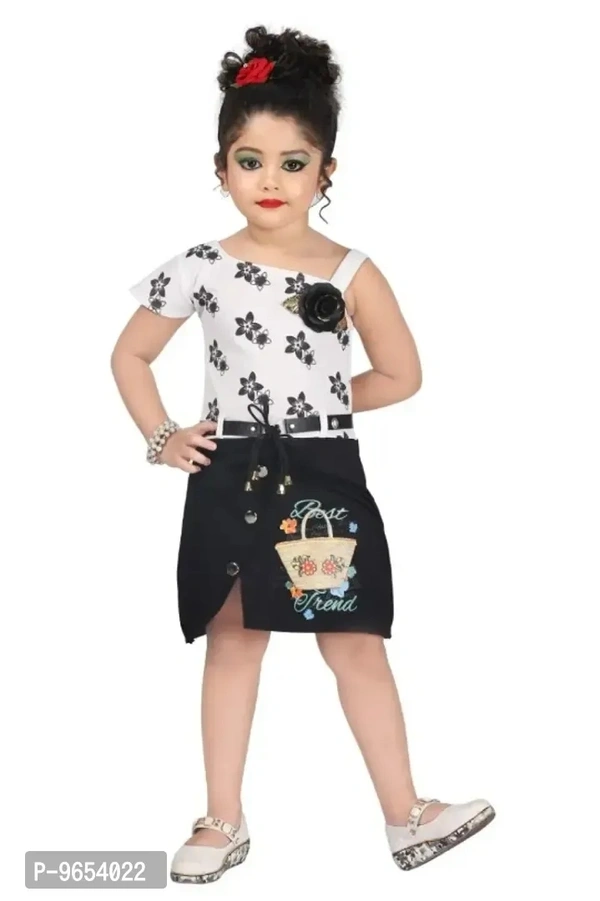 Stylish Girls Cotton Blend Dress