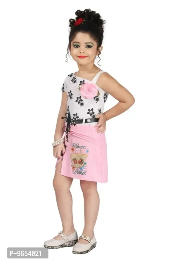 Stylish Girls Cotton Blend Dress