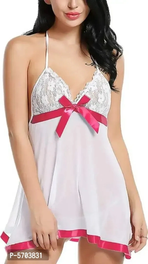 Trendy Cotton Blend Baby Doll Dress