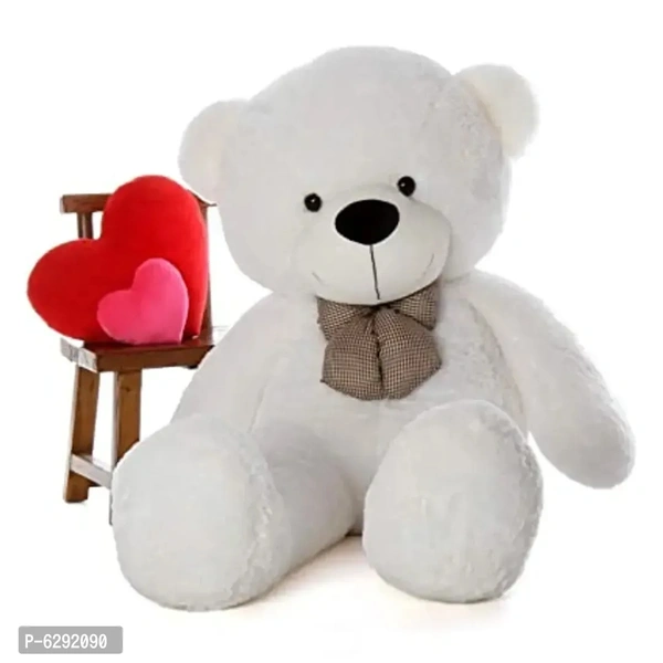 Soft and Cute Loveable White Color 3ft. Teddy Bear