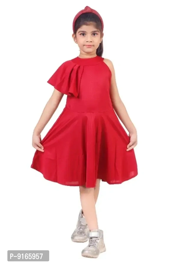 Girls Midi/Knee Length Party Dress