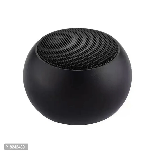 M3 Colorful Wireless Bluetooth Speakers 3D Mini Electroplating Round Steel Speaker 35% off
