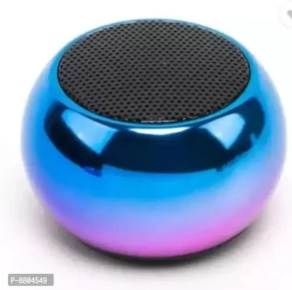 Mini Bluetooth Speaker | Super Portable Pocket Size | Loud Sound with Mic | Wireless Speaker for Smartphones | Assorted Colors