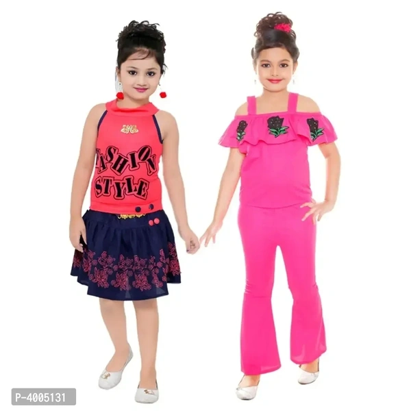 Fiera fashion combo girls dresess(pack of 2)