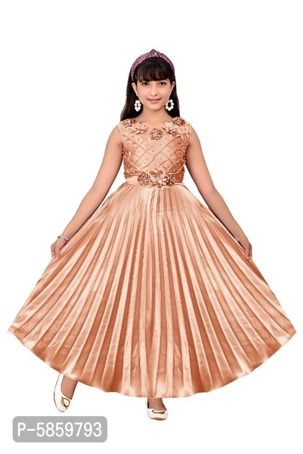 Girls Satin Silk Dresses