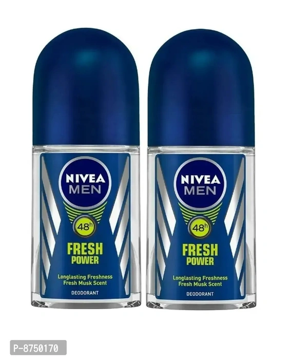 NIVEA MEN FRESH POWER DEODORANT (50ml*2)