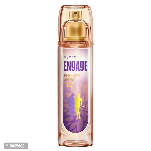 Engage W2 Perfume Spray For Women, Floral and Fruity, Skin Friendly, 120ml