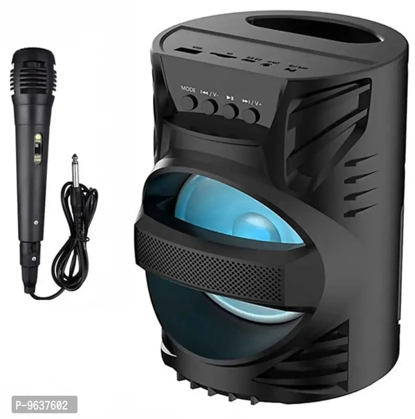 WS-04 Wireless Bluetooth Speaker – HD Sound, Splashproof, AUX Support, Long Battery Life