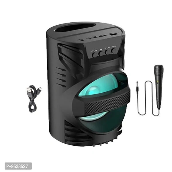 WS-04 Wireless Speaker Rechargeable Multimedia System Handle Speaker Splash Proof Led Color Changing Lights