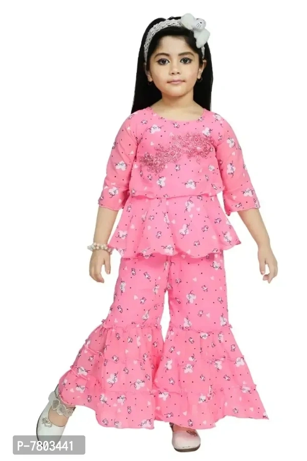  Girls party wear sarasa dress