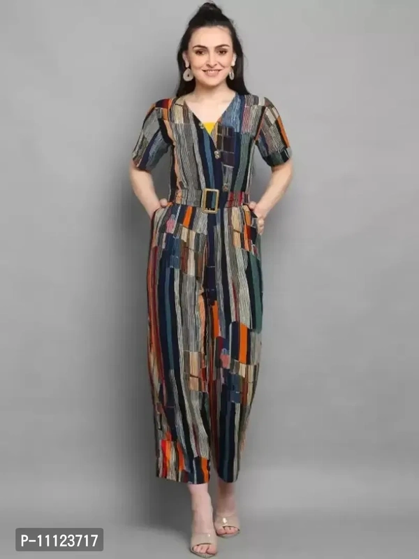 Fancy Rayon Jumpsuit For Women