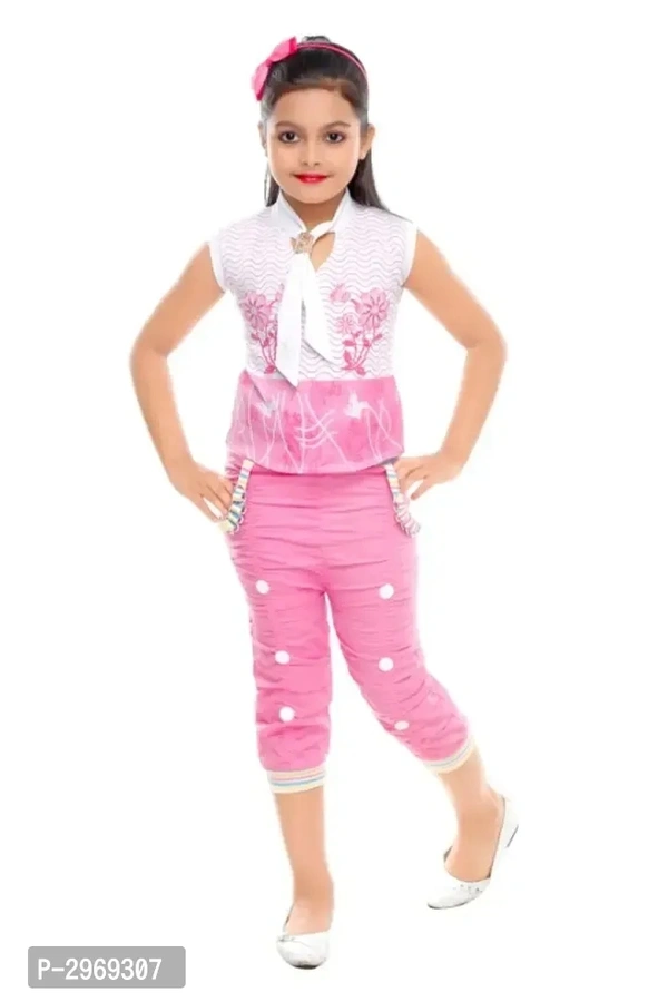 Fancy party wear capris top