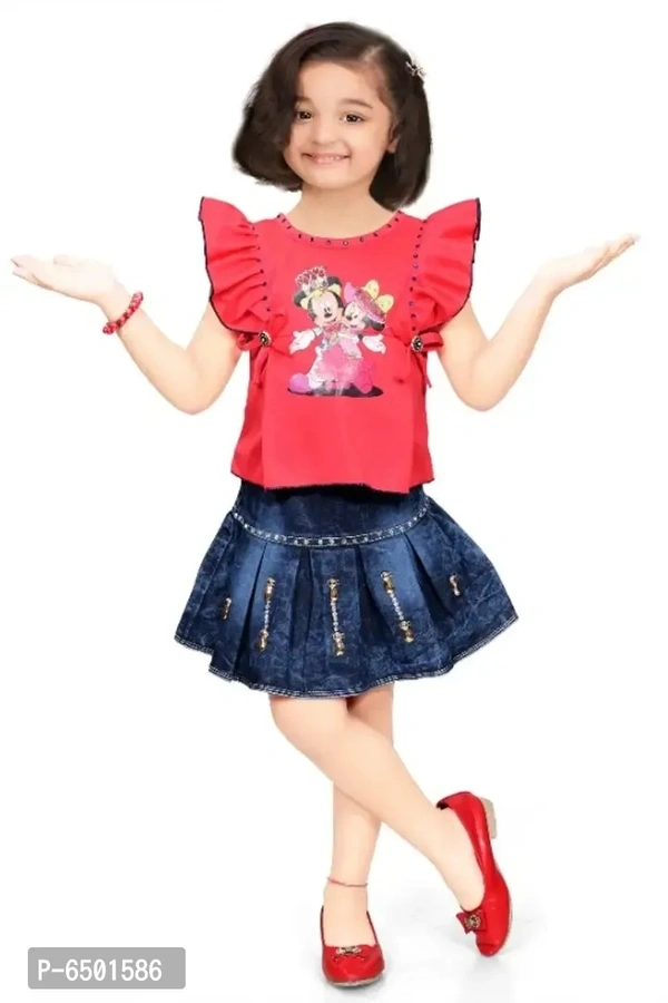Baby Girls Party(Festive) Top Skirt