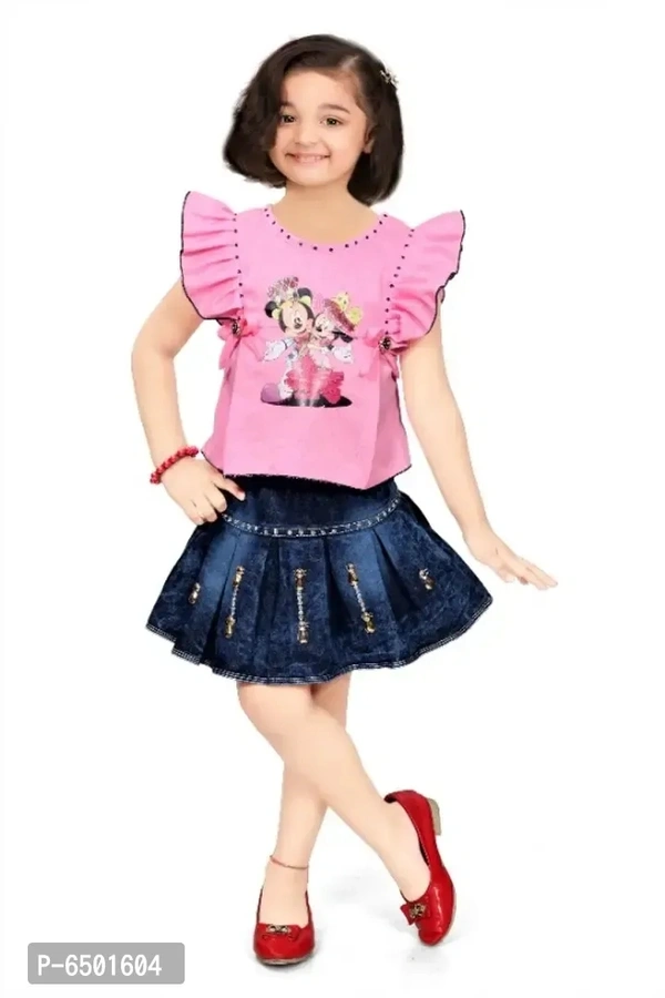 Baby Girls Party(Festive) Top Skirt