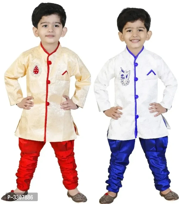 Generation next silk sherwani for boys