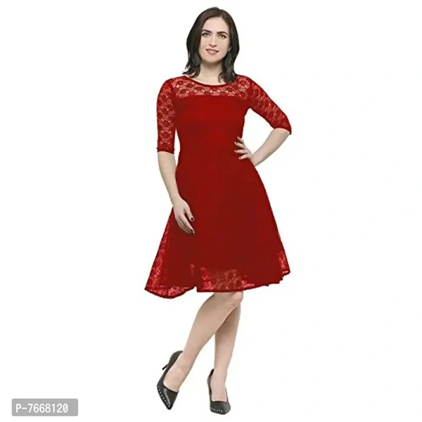 Fashion2Wear Women's Knee Length Dress.