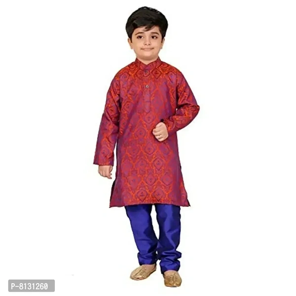 Vesh Cotton Kurta Pajama Set for Boys Kids
