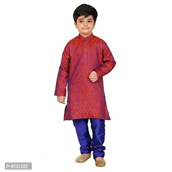 Vesh Cotton Kurta Pajama Set for Boys Kids