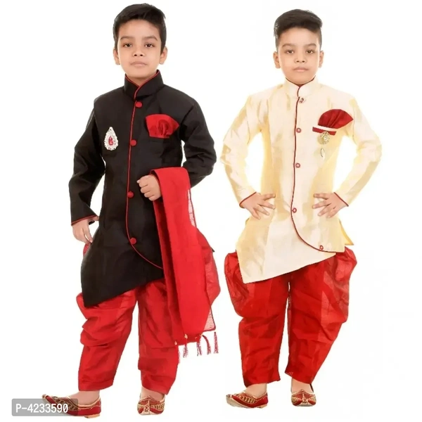 Boys stylish sherwani (pack of 2)
