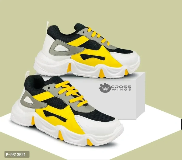 Stylish Fancy Mesh Casual Sneakers Shoes For Men